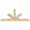 Ekena Millwork Richland Rough Sawn Timber Gable Bracket, Douglas Fir, 84"W x 49"H x 4"D x 6"F, 14/12 Pitch GBW084X49X0406RIC00RDF - alternate 5